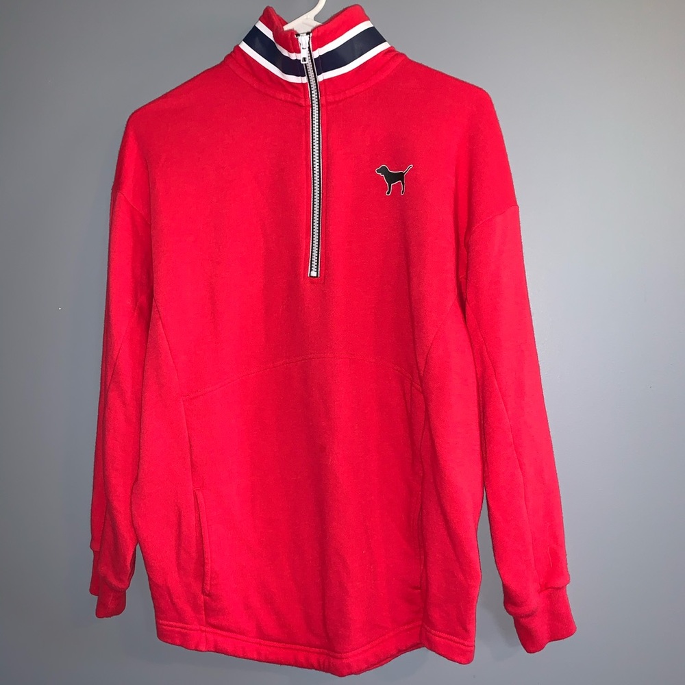PINK quarter zip